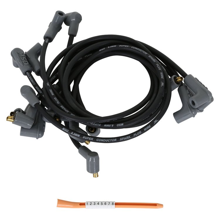 Super Conductor 8.5mm Wires Black