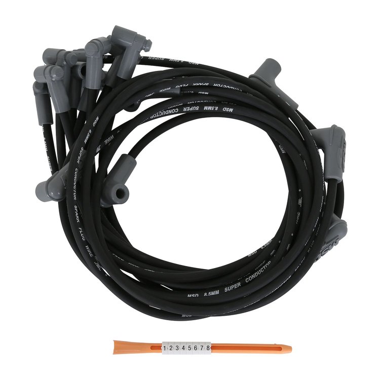 Super Conductor 8.5mm Wires Black
