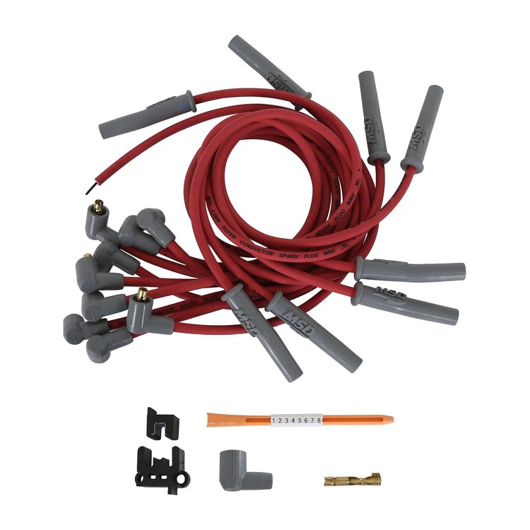 Super Conductor 8.5mm Wires Red