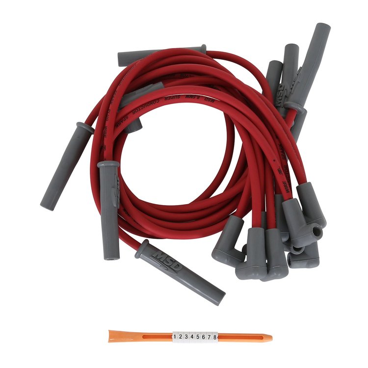 Super Conductor 8.5mm Wires Red
