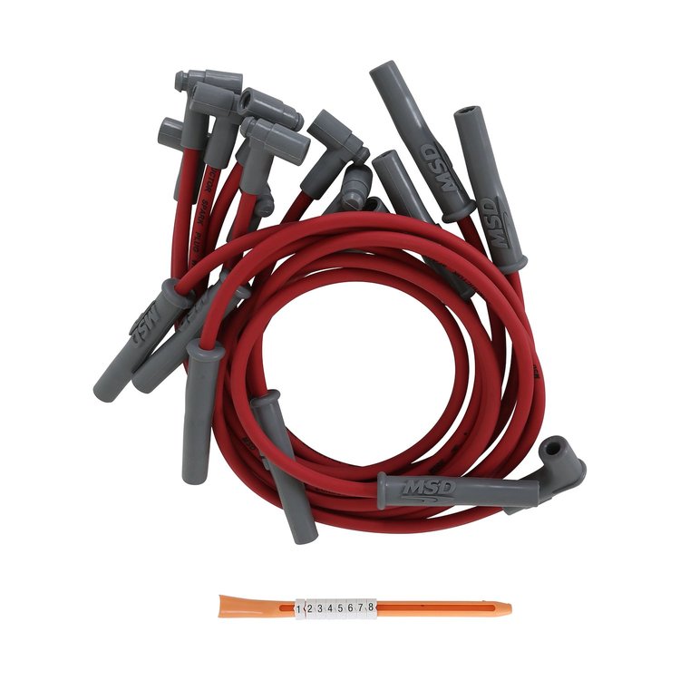 Super Conductor 8.5mm Wires Red