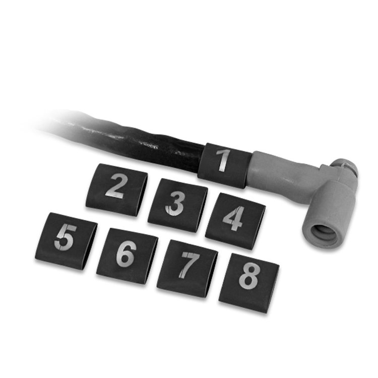 Shrink Sleeve with Numbers Sold 8 per package Sleeves Marked 1 through 8