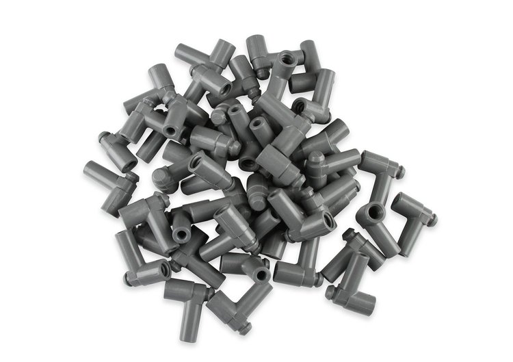 90-Degree Spark Plug Boots with GM HEI Nipple - Set of 50