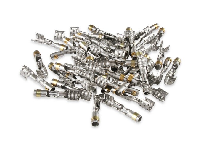 Replacement Spark Plug Wire Terminals - Straight/Multi-Angle Dual Crimp