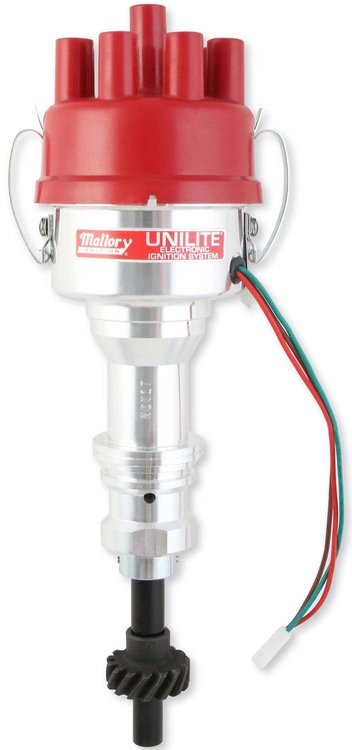 Mallory Unilite Distributor 1955-1981 Pontiac 301-455 V8 Mechanical Advance