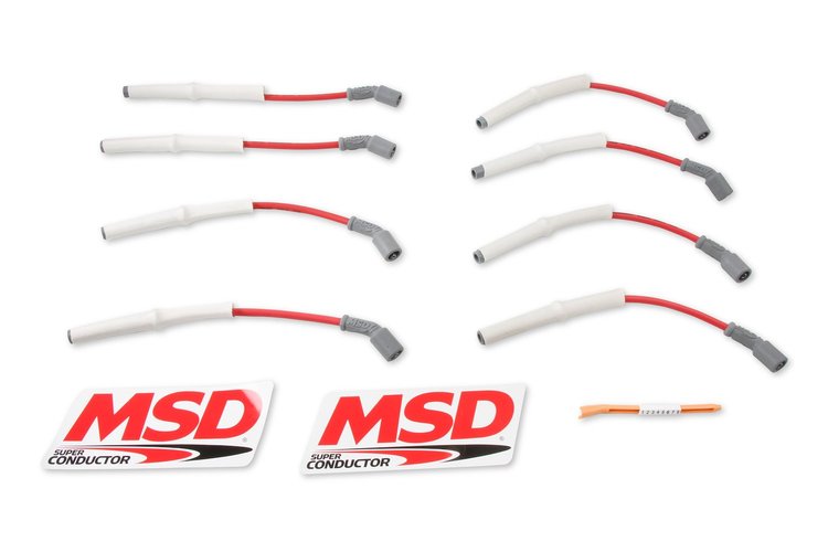 Super Conductor 8.5mm Wires for 2001-2006 Chevy/GMC Truck 8.1L [Red]