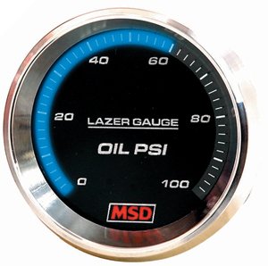 Lazer Gauge Oil Pressure 0-100 PSI