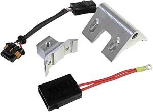 Ford 1, 2, 3, and 6G Alternator Bracket Kit Plug-In Connection