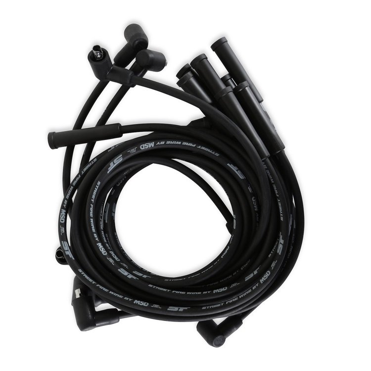 Street Fire Spark Plug Wires 1973-15 Big Block Chrysler/Dodge 383-440 with Socket cap