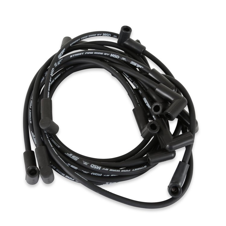 Street Fire Spark Plug Wires 1985-1995 Small Block Chevy 305-350 Truck with HEI cap