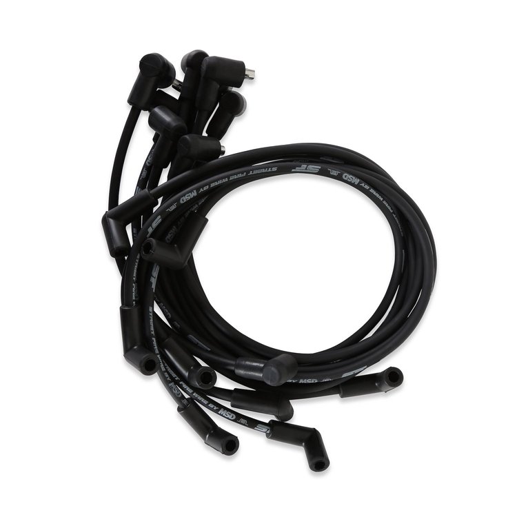 Street Fire Spark Plug Wires Small Block Chevy with Socket Cap