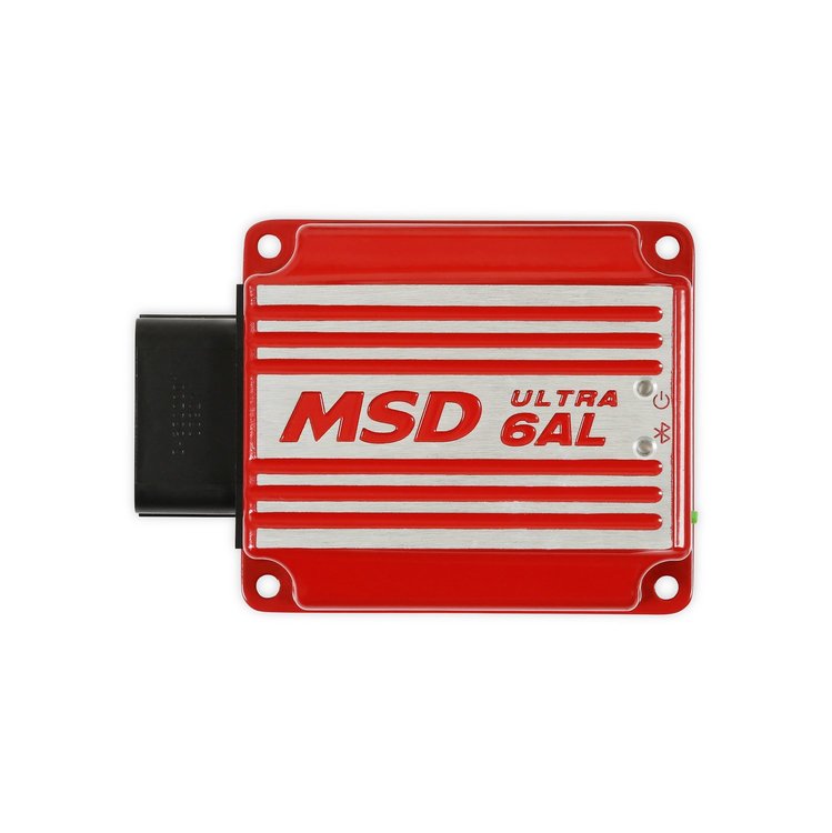 6423 Ultra 6AL Ignition Control Box w/Wireless Control from a Smartphone or Tablet [Red]
