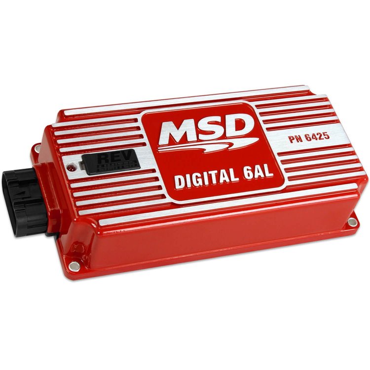 6425 Digital 6AL Ignition Control Box with Built-In Adjustable Rev-Limit Control