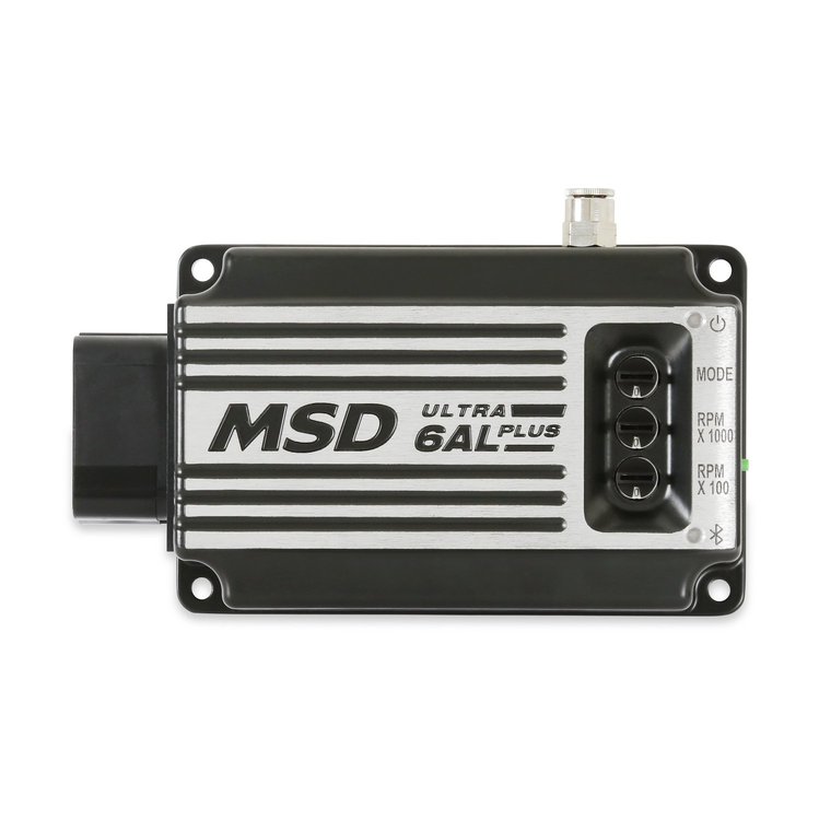 65233 Ultra 6AL Plus Ignition Control Box w/Wireless Control from a Smartphone, Tablet or Wired USB Port [Black]