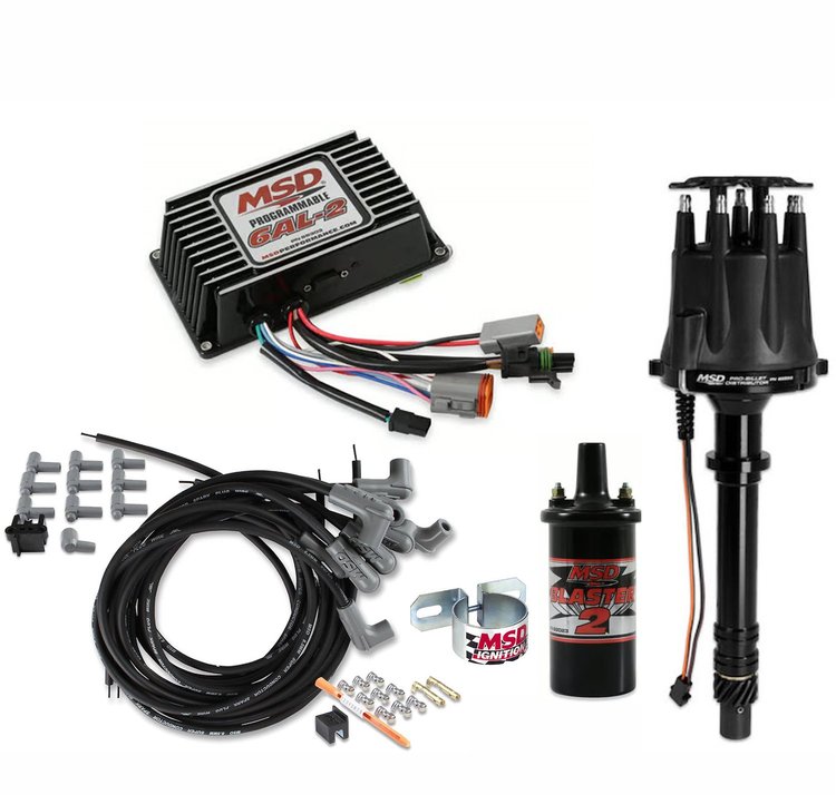 65303 Digital 6AL-2 Programmable Ignition Control Kit for Small, Big Block Chevy Engines