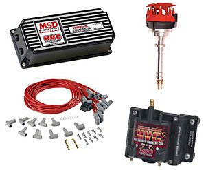 Circle Track Ignition Kit Includes: MSD HVC-L Ignition