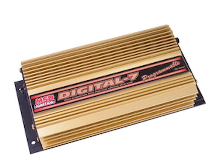 Digital 7 with Data Acquisition and Traction Control Detection Graph