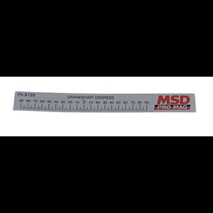 MSD Pro Mag Timing Tape For application directly to the magneto housing
