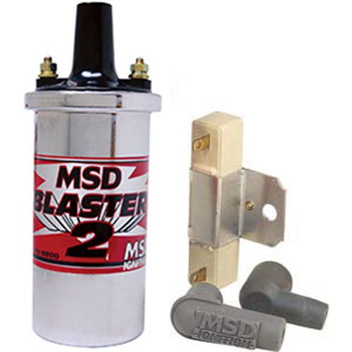 Chrome Blaster 2 Coil For Points, Electronic or MSD Ignitions