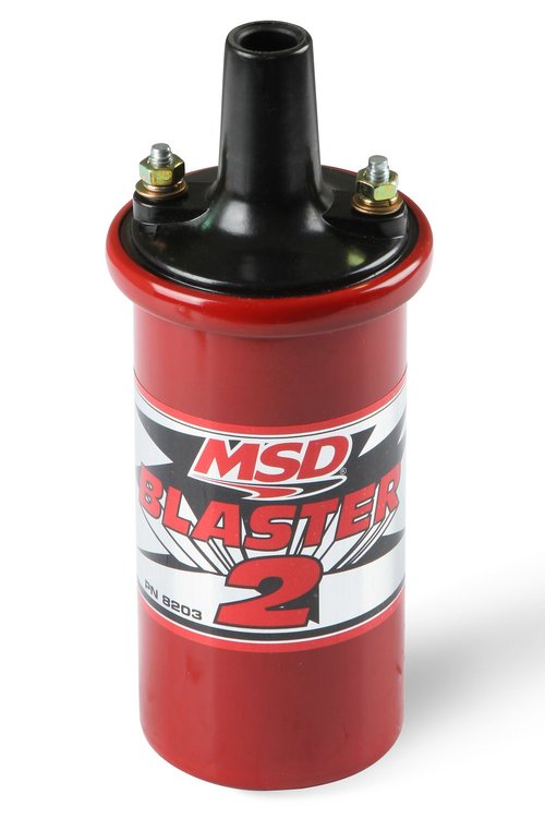 Red Blaster 2 Coil For Points, Electronic or MSD Ignitions