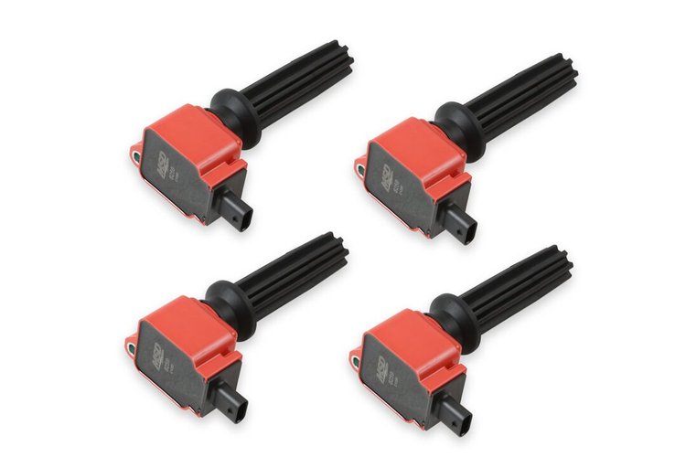 Ignition Coils for 2012-2019 Ford 2.0L and 2.3L EcoBoost Engines [Red]