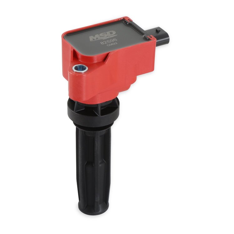 82596 Direct Replacement Ignition Coil Fits Gen 6 Ford Bronco w/2.0 Ecoboost Engine (Red)