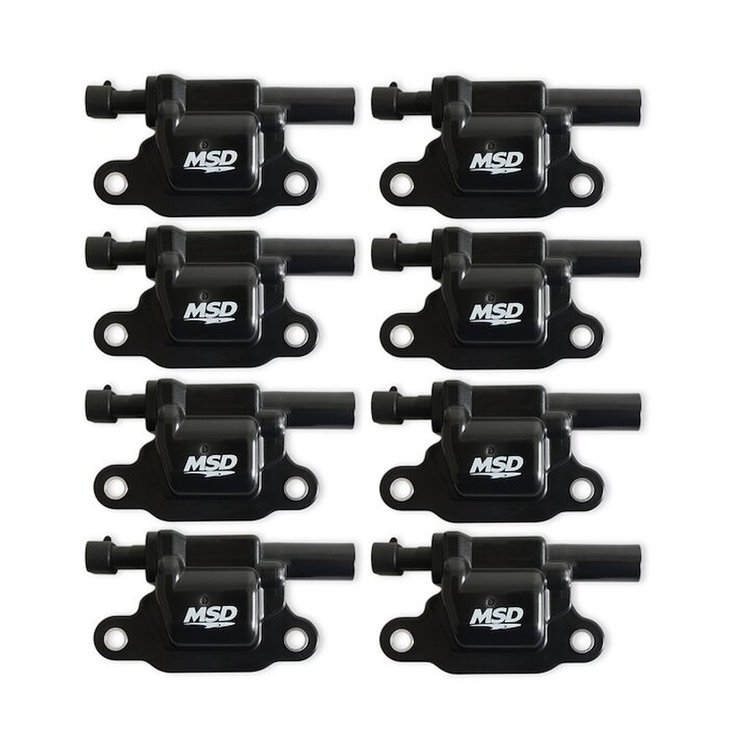 Blaster Series Ignition Coils for 1999-2017 GM LS2 LS3 LS4 LS7 LS9 Engines [Black]