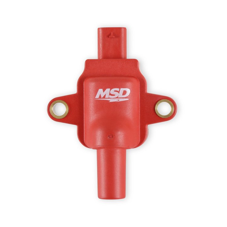8283 Direct Replacement Ignition Coil for Select Ford F-250, F-350 Trucks w/7.3L Godzilla Engine (Red)