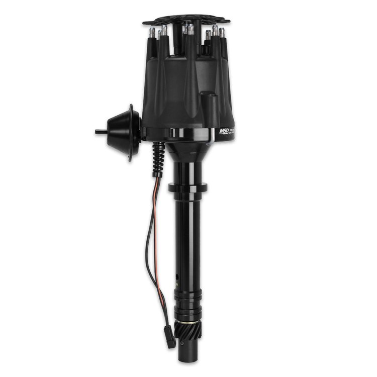 Street Pro-Billet Distributor Chevy V8 Black