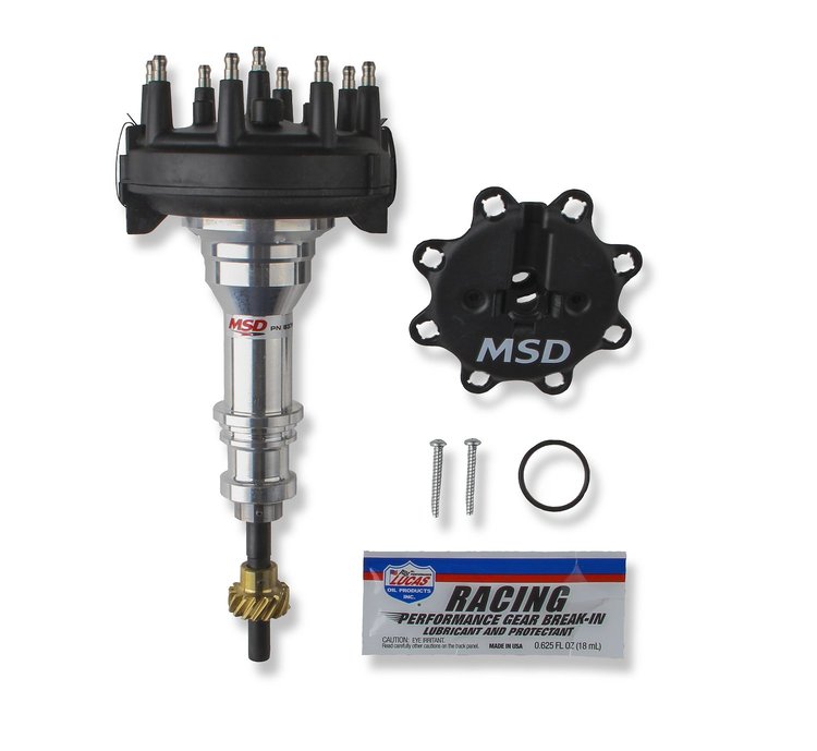 Crank Trigger Distributor Ford 289-302 - Black Cap
