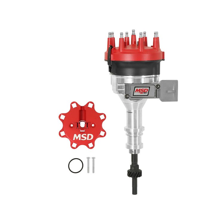 Pro-Billet Distributor 1986-1993 Ford 5.0L Red