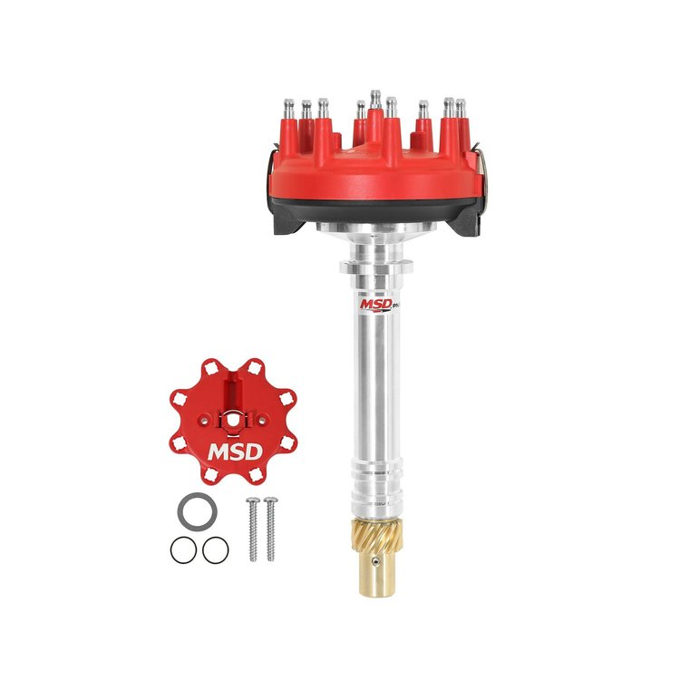 Crank Trigger Distributor Chevy V8 Low Profile