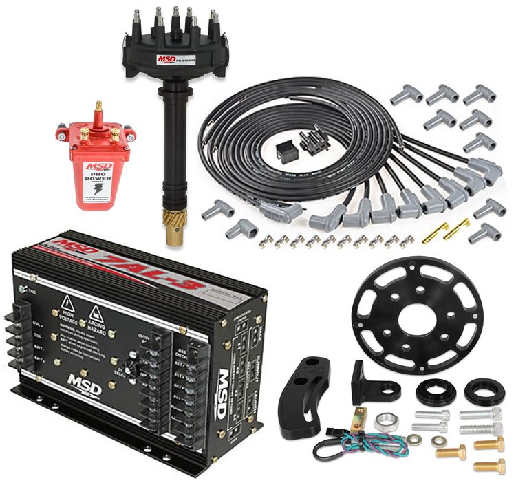 Crank Trigger Distributor Kit Chevy Small Block V8
