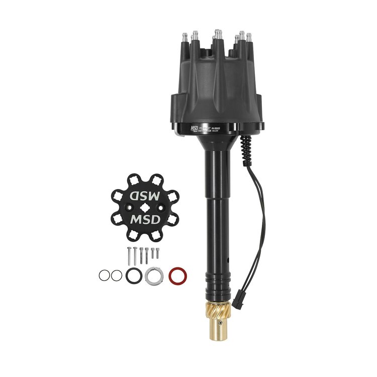 Pro-Billet Distributor Chevy V8 Black