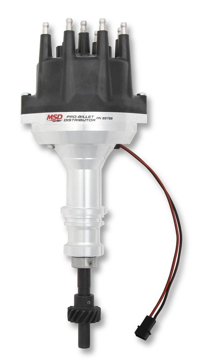 Street Pro-Billet Distributor Ford 289/302 Small Cap Black