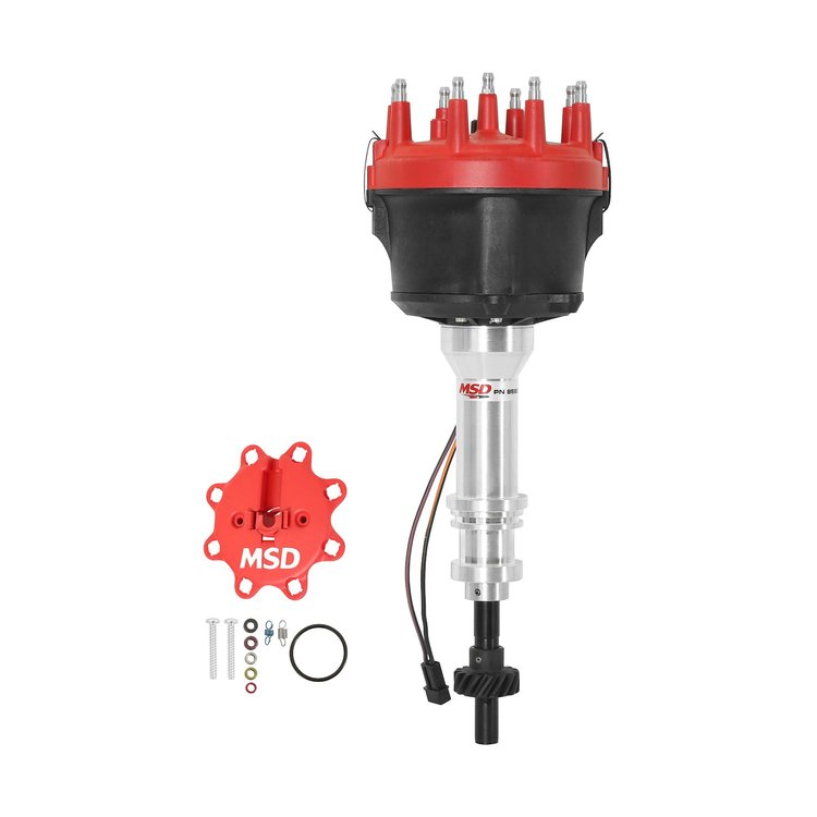 Billet Distributor Ford 351C, 351M, 400, 429, 460 Melonized Steel Gear