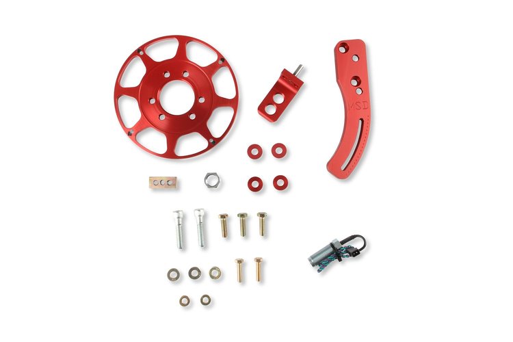 8620 Flying Magnet Crank Trigger Kit Big Block Chevy [Red]