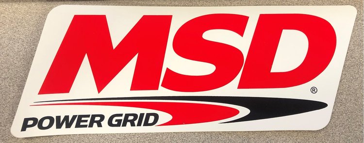 MSD Power Grid Decal 9" x 4"