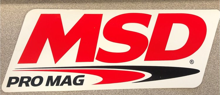 MSD Pro Mag Decal 9" x 4"