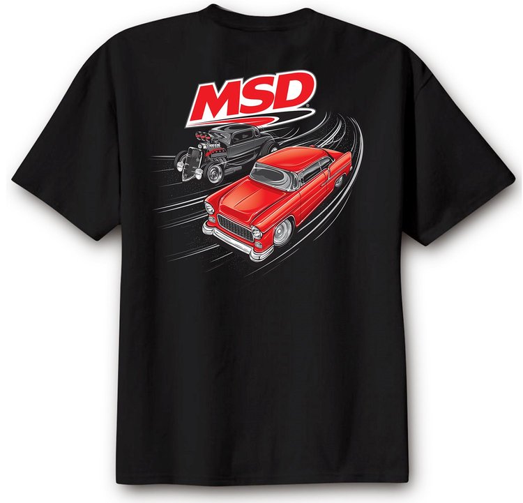 MSD Racer T-Shirt 2X-Large Black