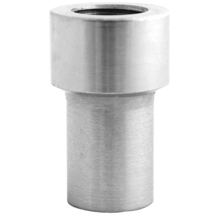 Smooth Tube Adapter Natural Steel