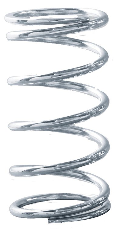 Chrome Coil Spring Length: 6"