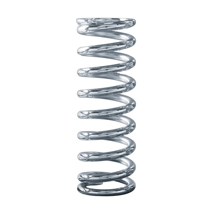 Chrome Coil Spring Length: 8"