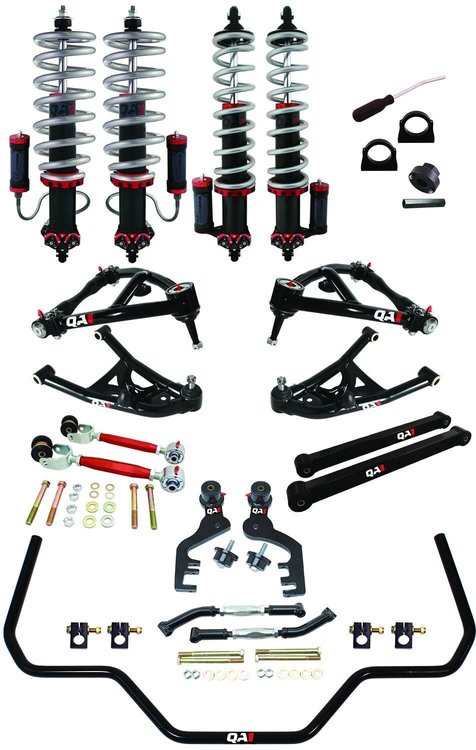 DK23-GMA2 Drag Suspension Kit, Drag Kit 2.0, Level 3, A-Body, 68-72 GM A-Body, W/Shocks