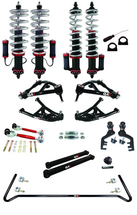 DK23-GMA3 Drag Suspension Kit, Drag Kit 2.0, Level 3, A-Body, 73-77 GM A-Body, W/Shocks