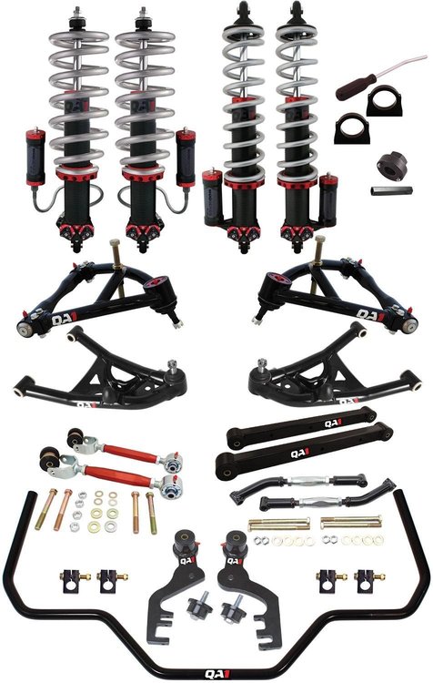 DK23-GMG2 Drag Suspension Kit, Drag Kit 2.0, Level 3, G-Prix, Monte, 69-72 GM G-Body, W/Shocks