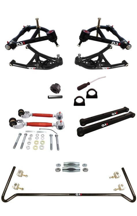 DK33-GMB4 Drag Suspension Kit, Drag Kit 2.0, Level 3, B-Body, 78-93 GM B-Body, W/O Shocks
