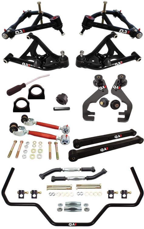 DK33-GMG1 Drag Suspension Kit, Drag Kit 2.0, Level 3, G-Body, 78-88 GM G-Body, W/O Shocks