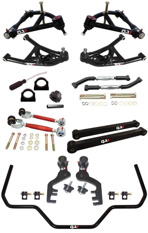 DK33-GMG2 Drag Suspension Kit, Drag Kit 2.0, Level 3, G-Prix, Monte, 69-72 GM G-Body, W/O Shocks