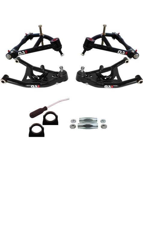 DK33-GMX2 Drag Suspension Kit, Drag Kit 2.0, Level 3, X-Body, 68-74 GM X-Body, W/O Shocks